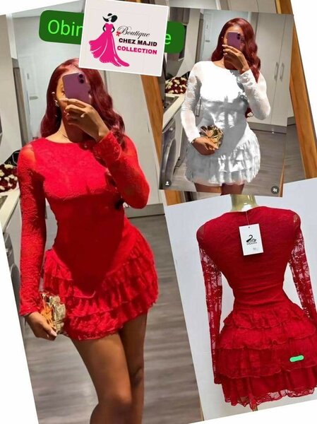 Robe élégante en dentelle