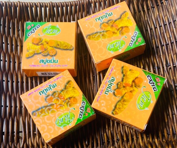 4 Savon Curcuma Au Lait