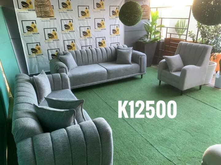 A set of beautiful and soft home furniture