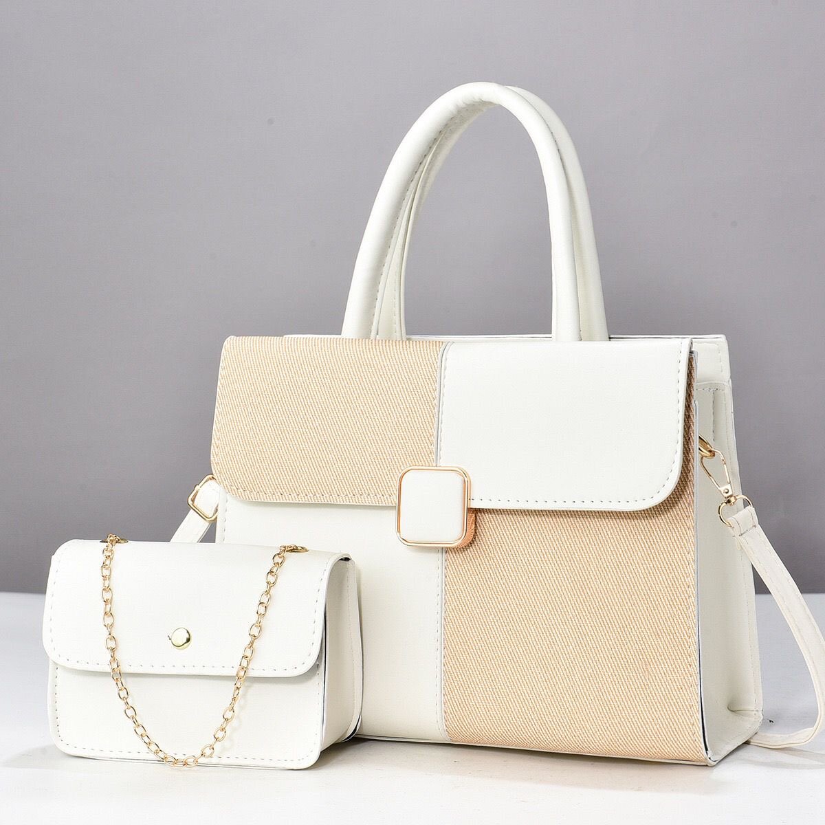 Sac à main élégant 2 pièces