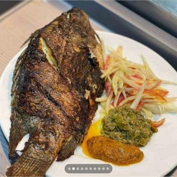 Poisson grillé épicé