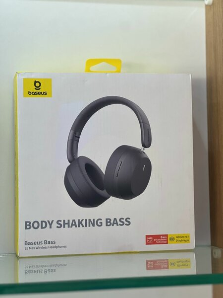 Baseus Bass 35 Max Wireless Headphones - Twilight Grey