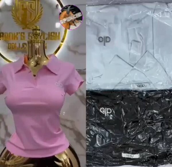 Ensemble polo et shorts pour femmes