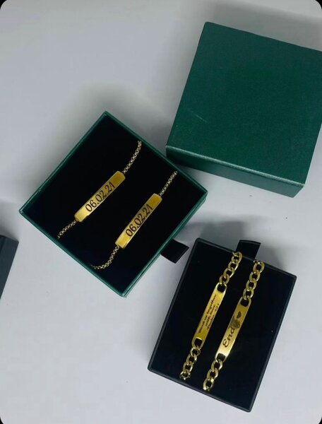 Customized Bracelet and picture necklace