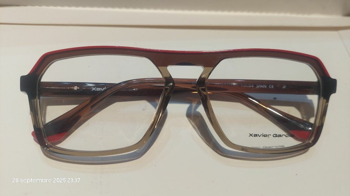 Lunettes Xavier Garcia élégantes