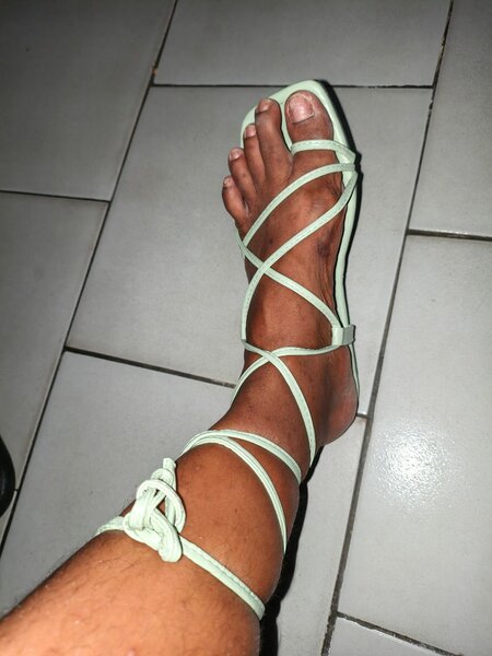 Sandales à lacets légères