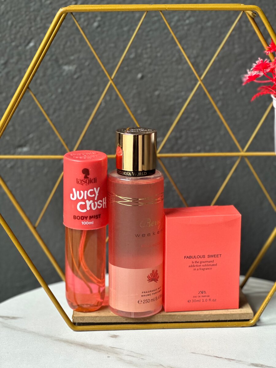 Ensemble de brumes corporelles parfumées