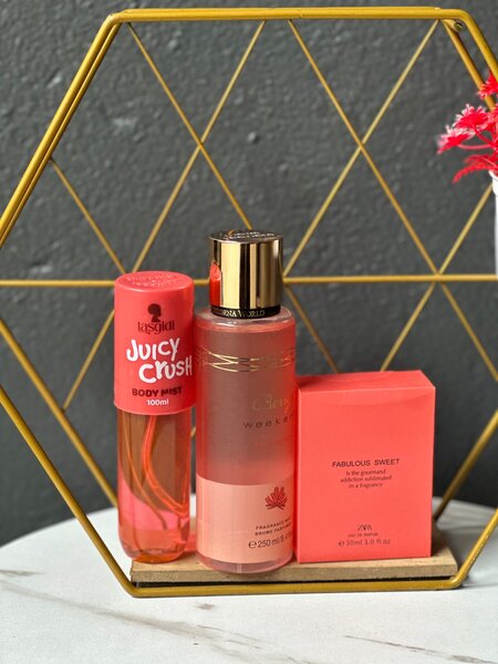 Ensemble de brumes corporelles parfumées