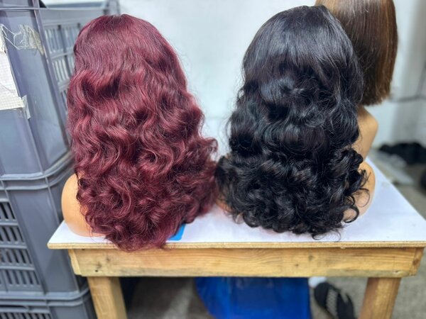 Perruques Ondulées naturelles