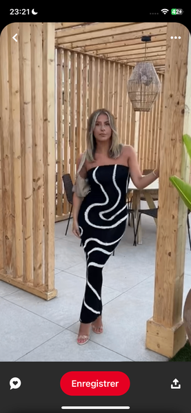 Longue robe