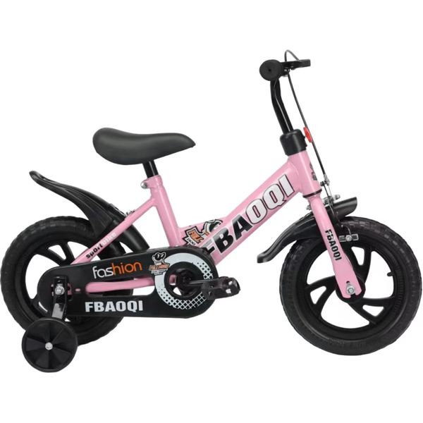 Vélo enfant rose robuste