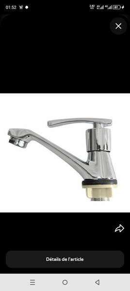 Mitigeur Chromé de Cuisine