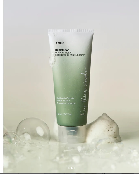 Heartleaf Quercetin Pore Deep Cleansing Foam
