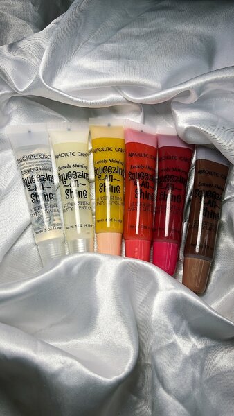 Gloss à lèvres colorés