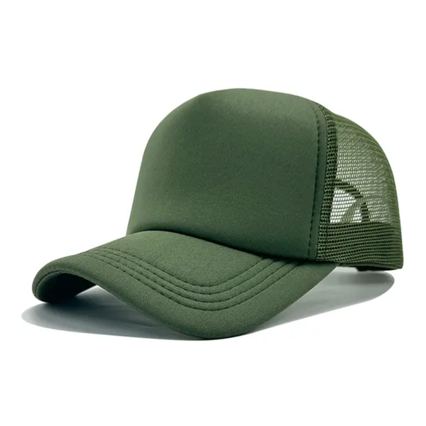 Casquette Trucker Vert Unisexe