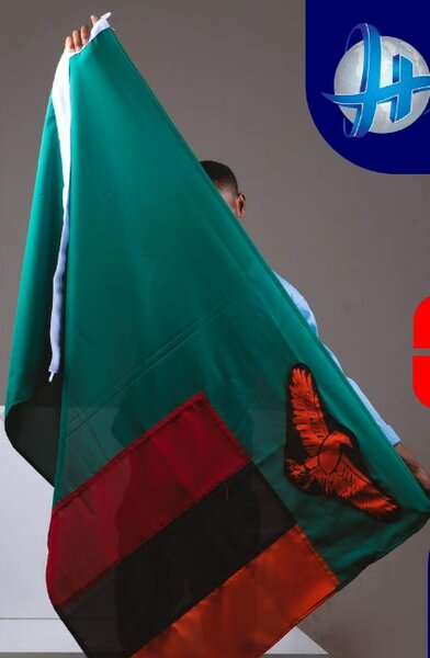 Zambian flags