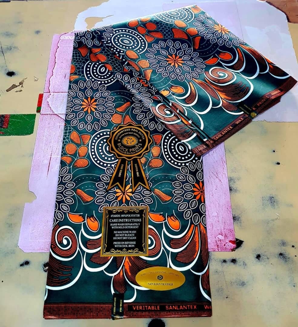 Polyester fabric with print