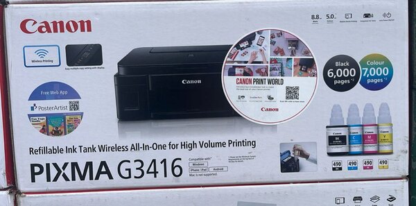 Imprimante canon G3416 wifi