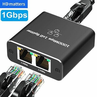 Spliter RJ45 GIGABIT 1 en 2