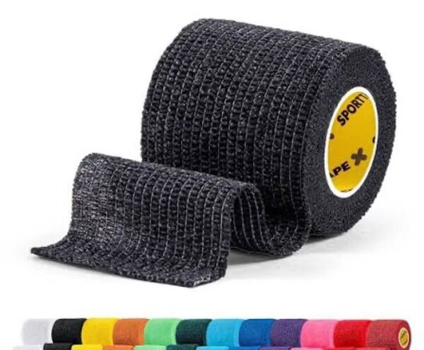 Bandage élastique adhésif coloré