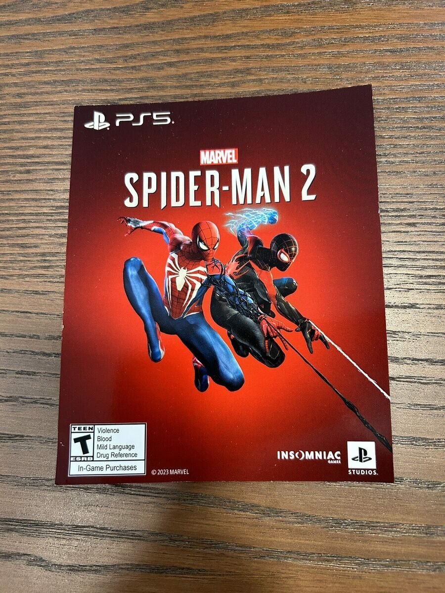 Marvels Spider-Man 2 PS5