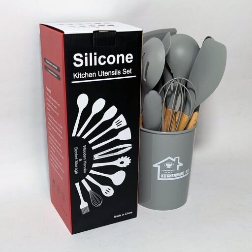 12-Piece Silicone Kitchen Utensil Set