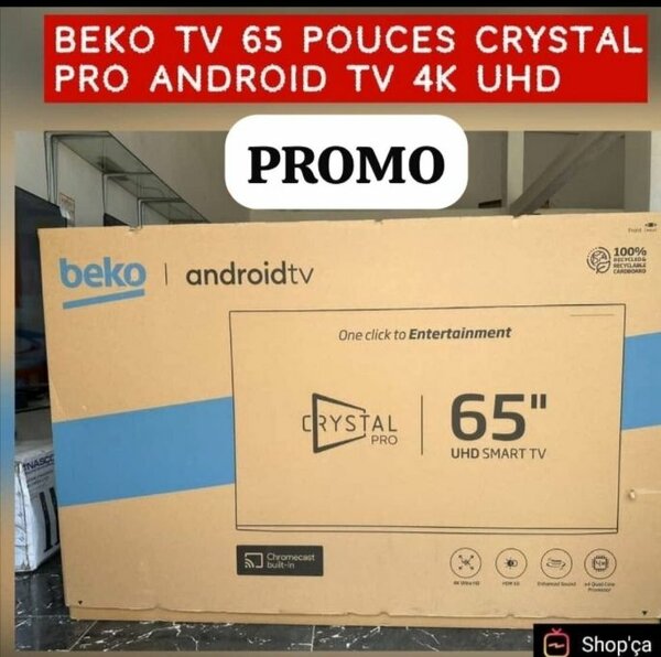 TV Beko 65 pouces 4K UHD