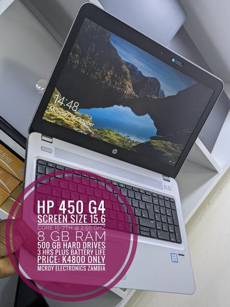 LAPTOP HP PROBOOK 450 G4