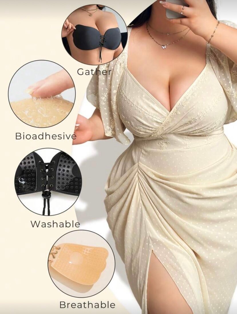 Soutien-gorge invisible réutilisable