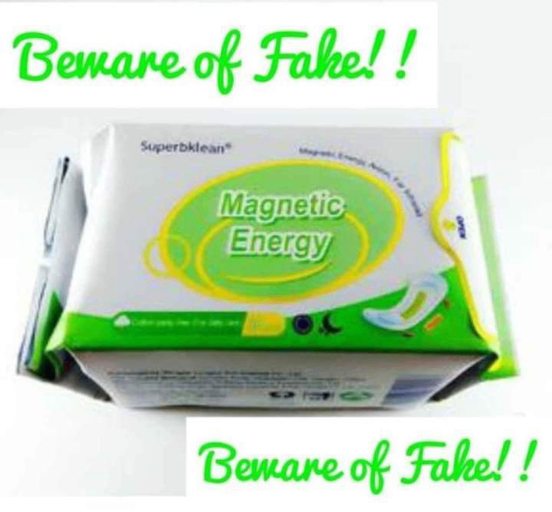 Beware of fake cheap pads or pantiliners