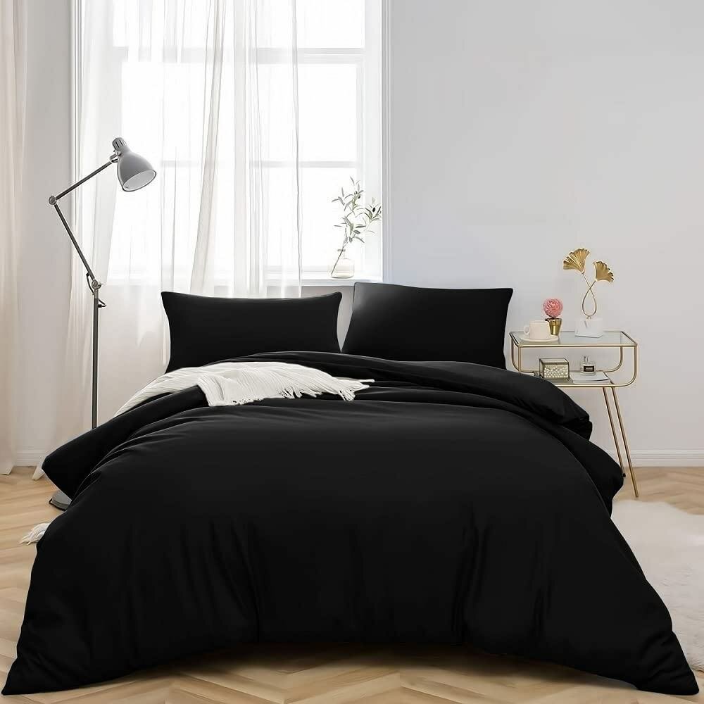 Black duvet set