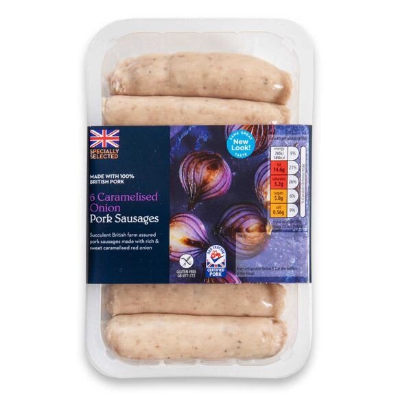 Specially Selected Sausages 400g/6 Pack