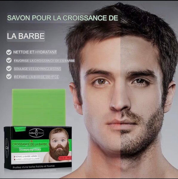 Savon Shampooing à Barbe Rapide