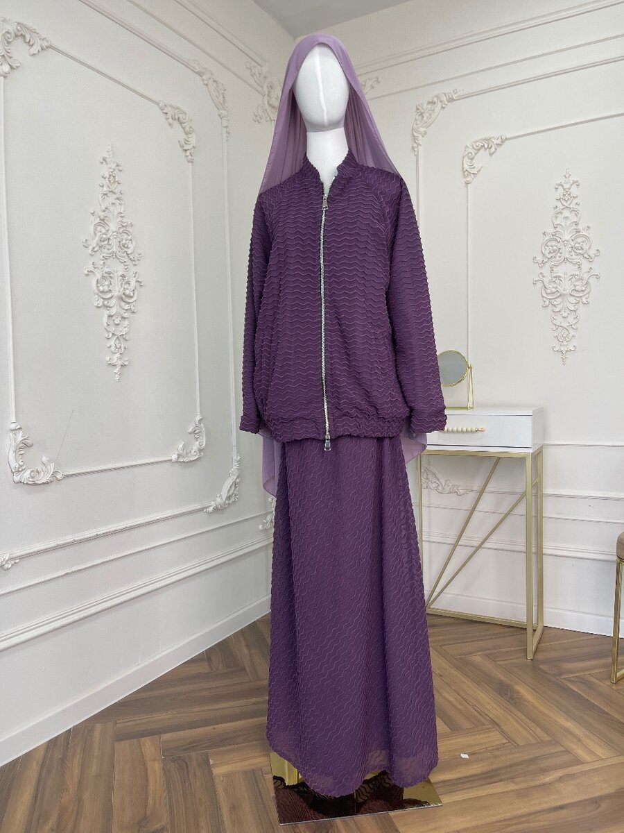 Двойка из ткани -Шифон