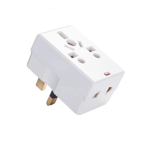 3 pin multi socket adapter