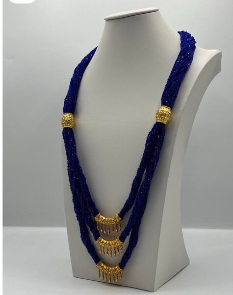 Collier ethnique perles