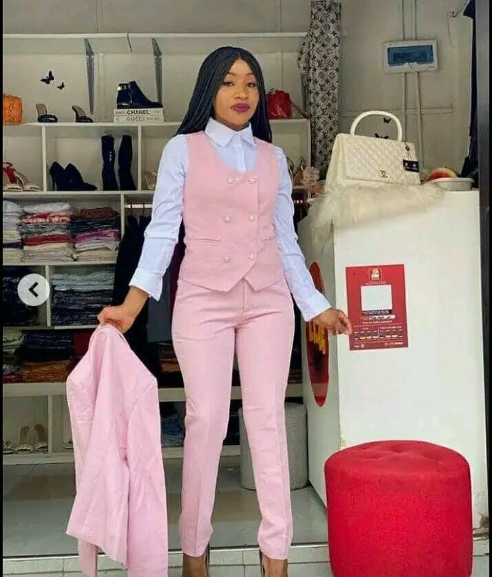 Three pieces ladies suits