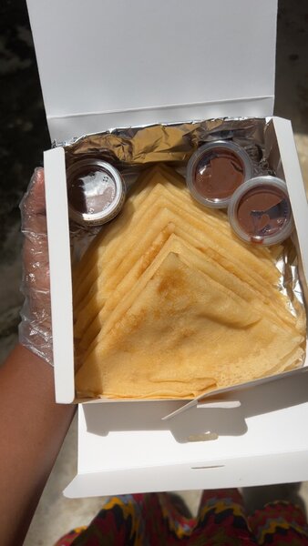 Délicieuse crêpes au Nutella