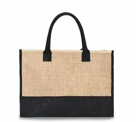Sac tote en toile élégante