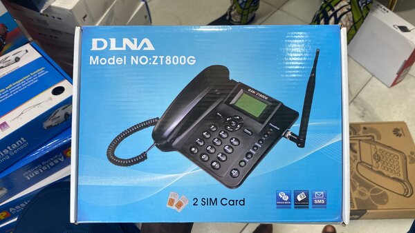 Telephone fixe à puce