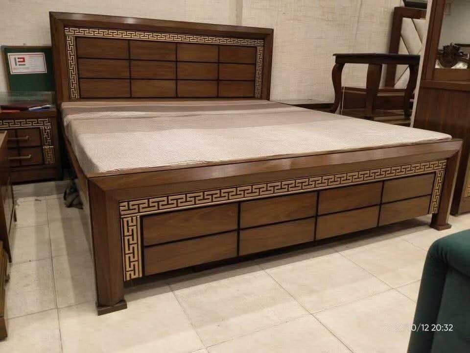 Shesham only bed naturalPolish