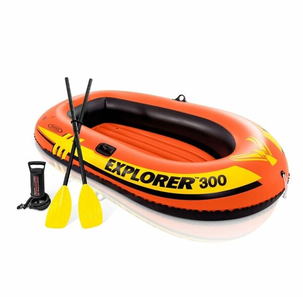 186 KG 3 PLACE EXPLORER 300 BOAT SET 58332 (L83 X W46 X H16.