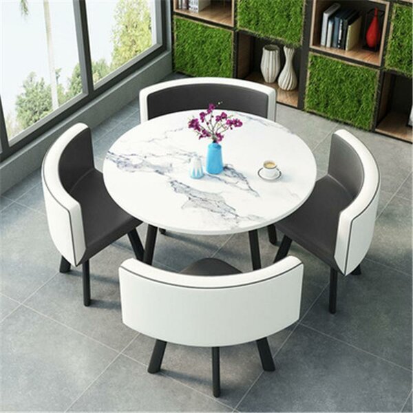 Table ronde moderne marbre