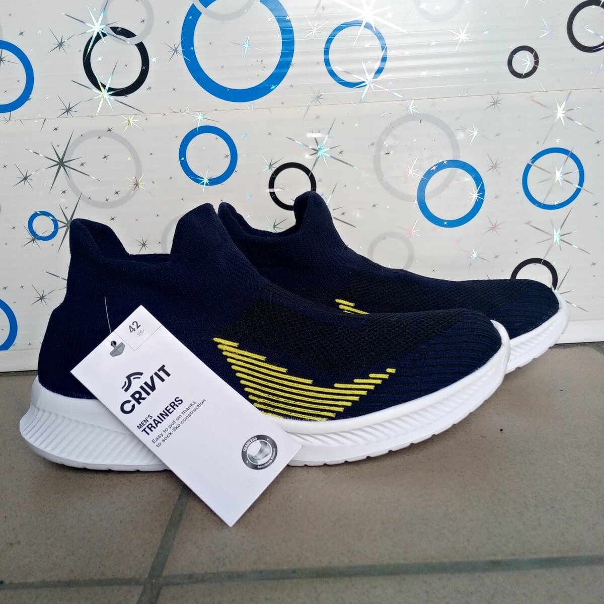 Crivit Men's Slip-On Trainers