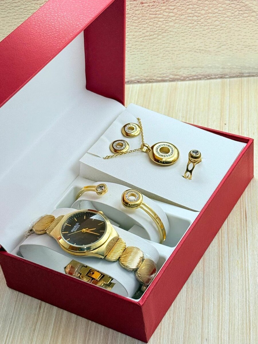 Coffret Cadeau Montre et Bijoux