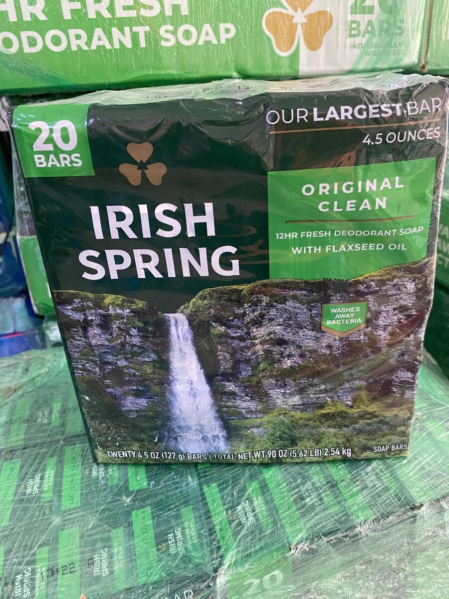 Irish spring cake soap