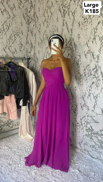 Robe violet