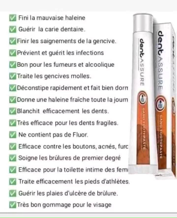 Dentifrice Gano dentASSURE