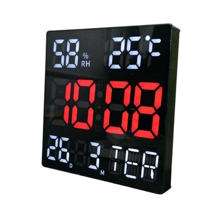 Horloge Murale LED Multifonction