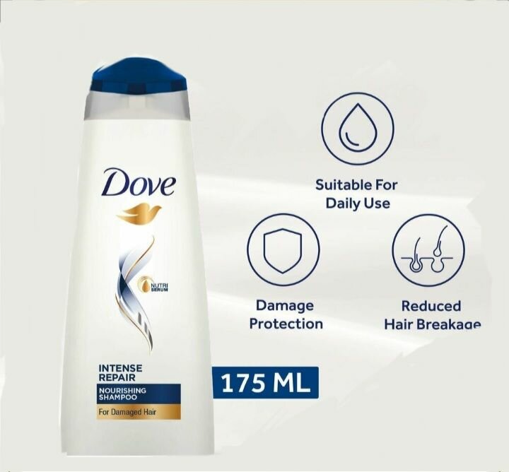 Dove Shampoo INTENSE REPAIR.